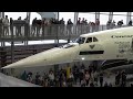 ✈ Concorde G-AXDN Nose Drop Demonstration + Spitfire Balbo Flypast!
