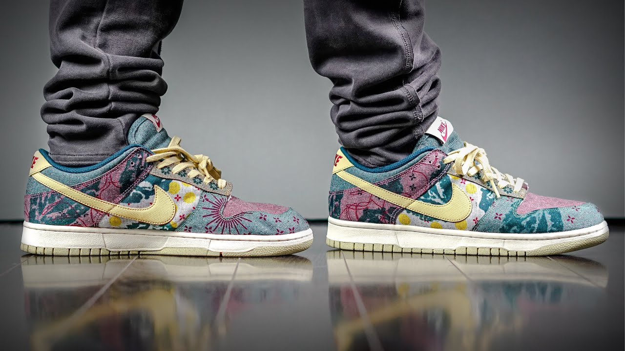 Nike Dunk Low “Community Garden” Review & On Feet - YouTube