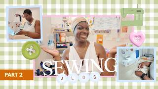 The Plan Changed... | Sewing Vlog My Vacation Wardrobe Series Pt. 2