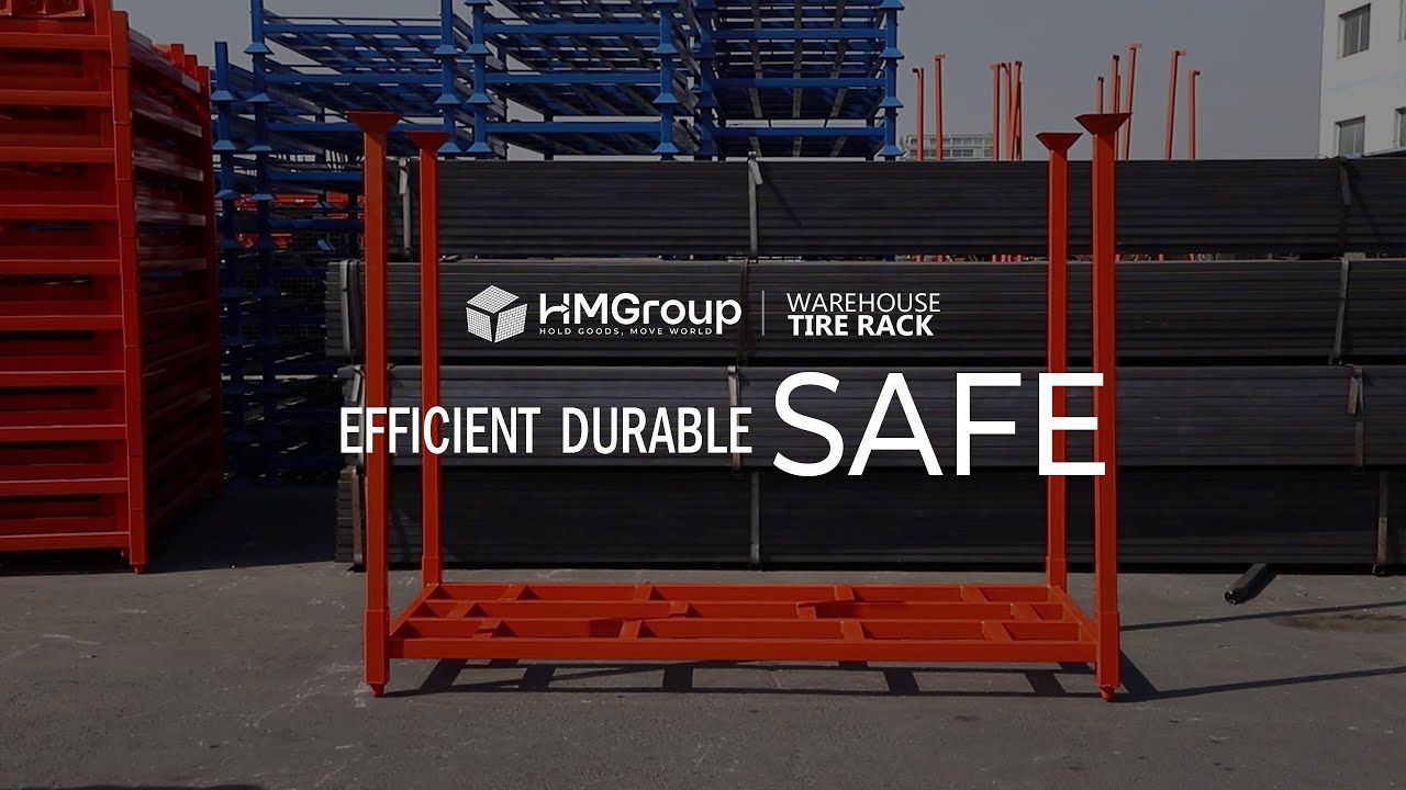 Space-Saving Tire Racks Assembly & Stacking | HM Group