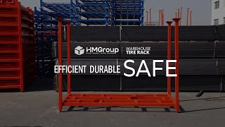 Space-Saving Tire Racks Assembly & Stacking | HM Group Profile