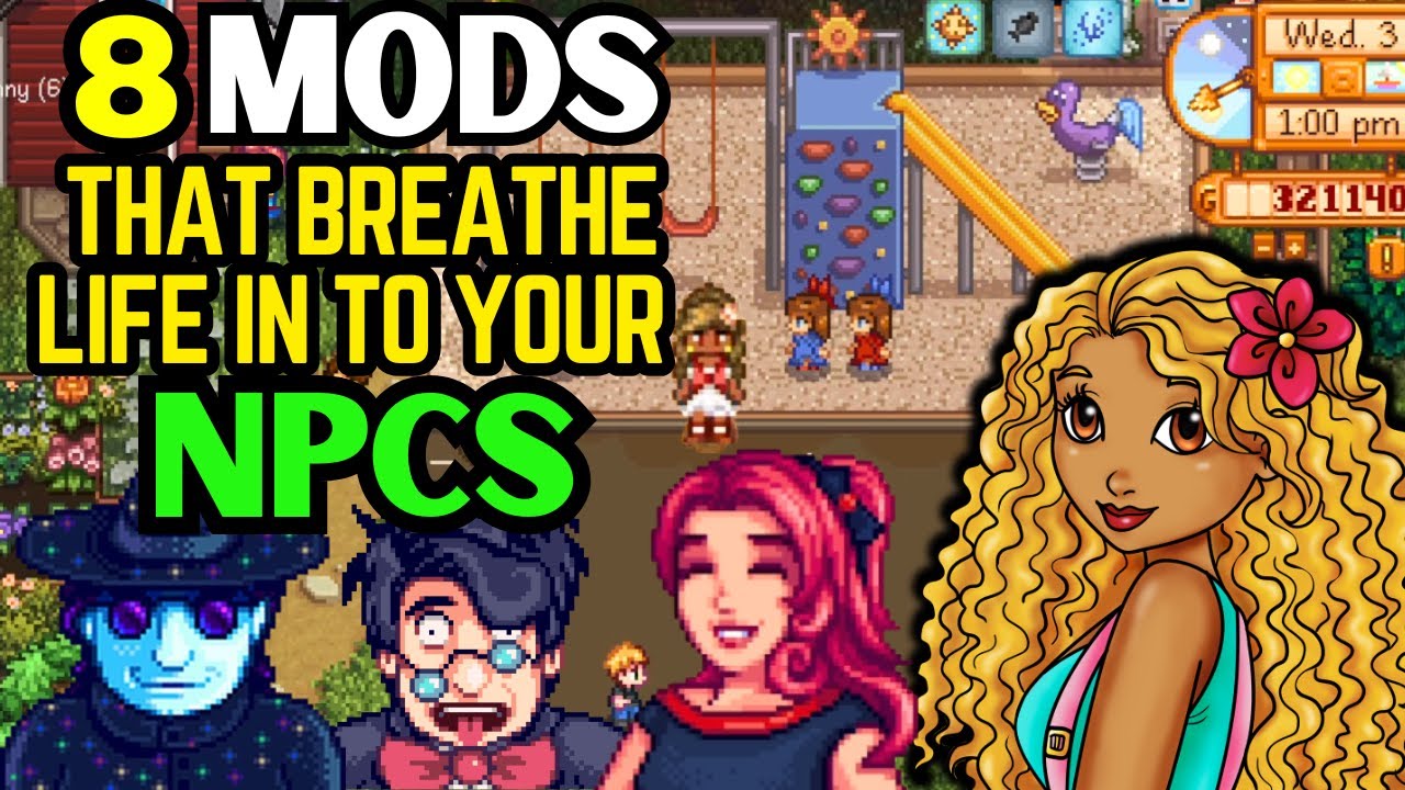 These 8 Stardew Valley Mods Will Bring Your NPCs To Life! (Game