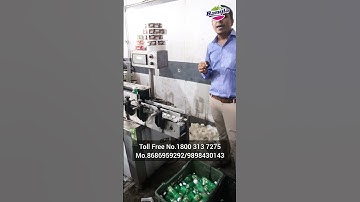 Automatic Sticker Labeling With Date Coding Machine... #shorts #shortsfeed