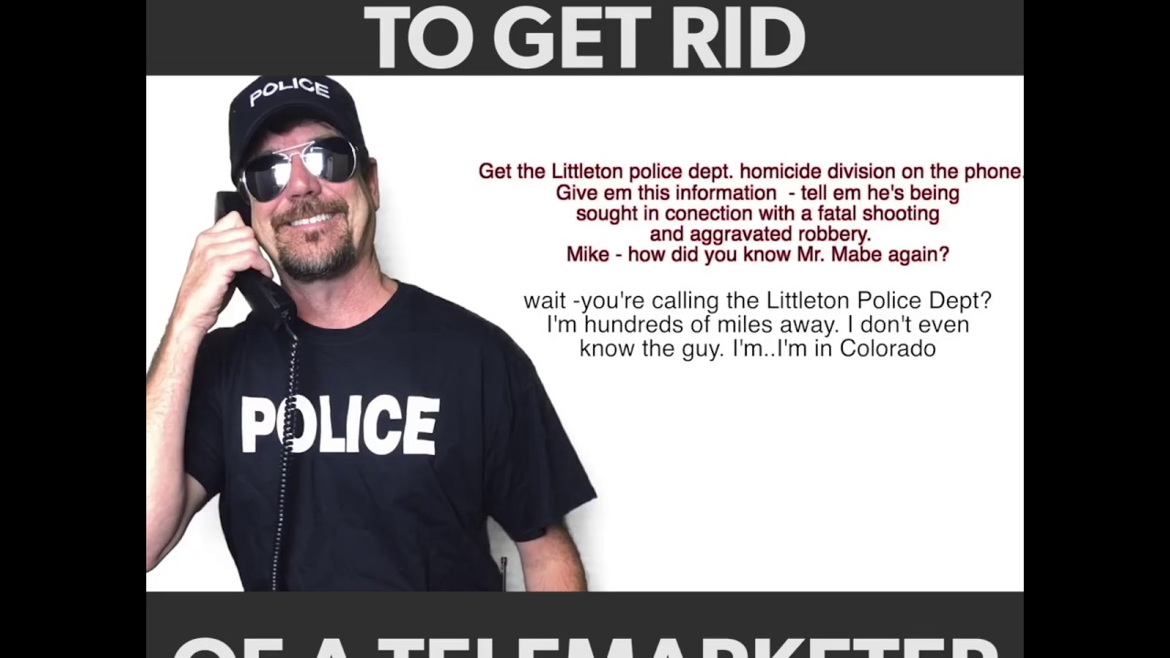 How to get rid of unwanted cold calling phone calls....forever !!!! - YouTube