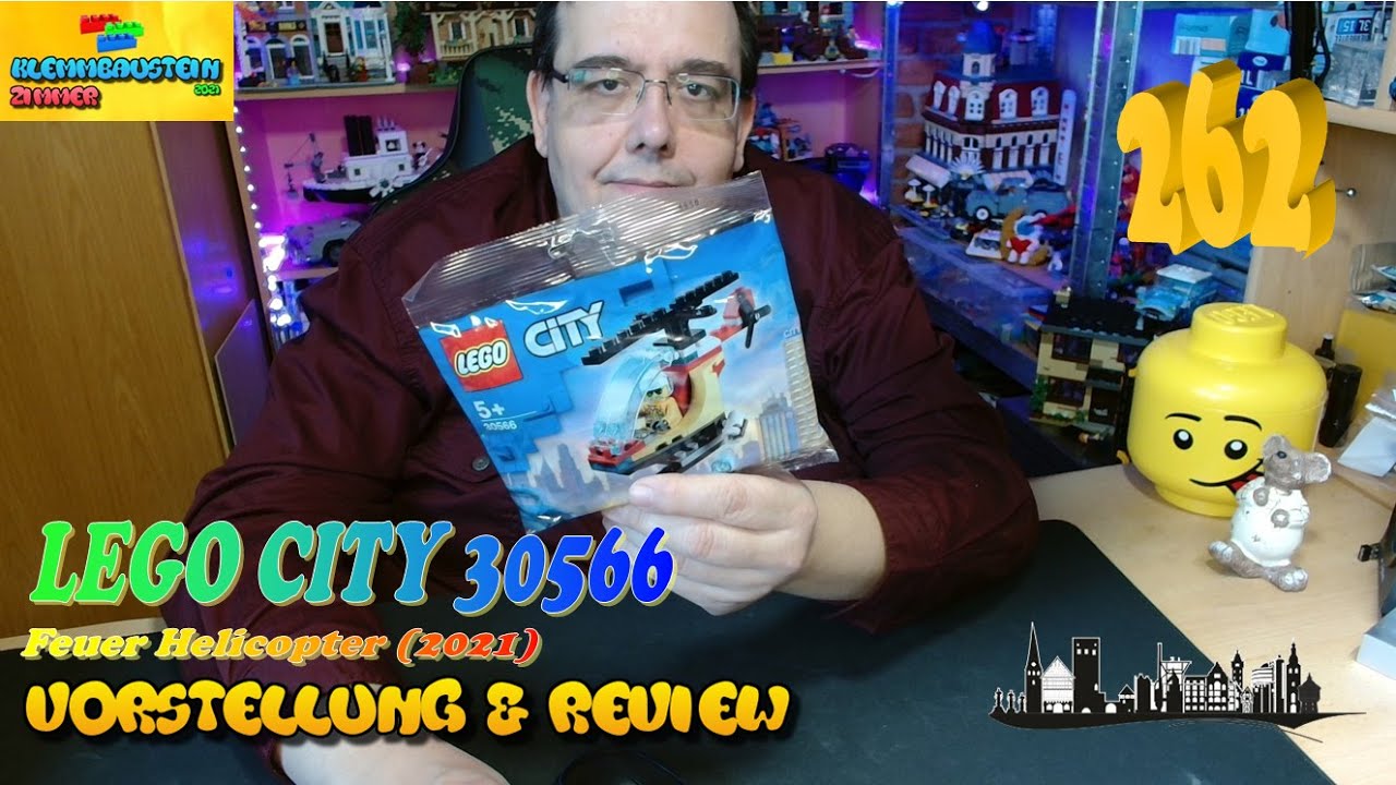 LEGO City 30566 Feuerwehrhubschrauber Mit Figur Aufbau Und Review lego-city-30566-feuerwehrhubschrauber-mit-figur-aufbau-und-review