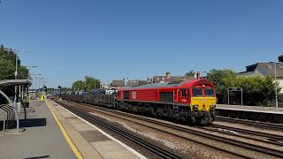 Hd 6X11 66010 Toton North Yard - Dollands Moor