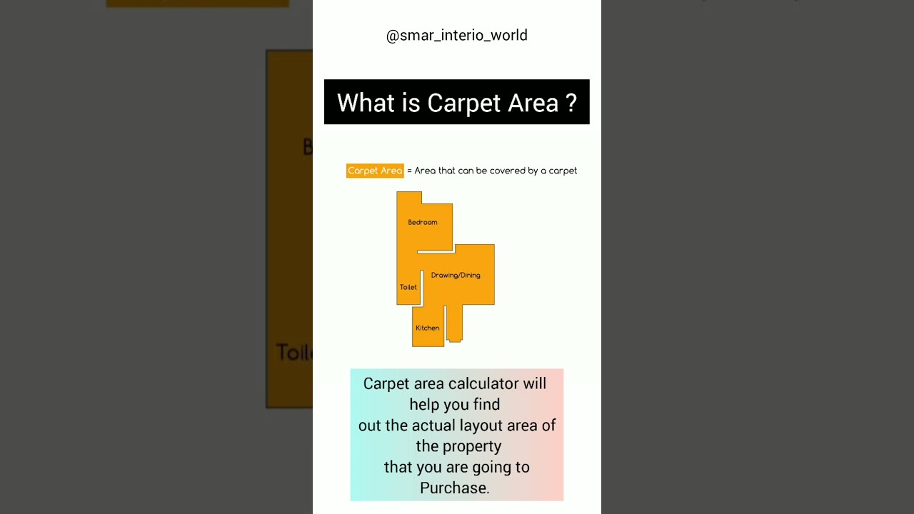 what is carpet area ? 