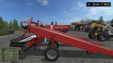 Farming Simulator 2017 Bulk Seed and Fertilizer Loading and Unloading - Updated version