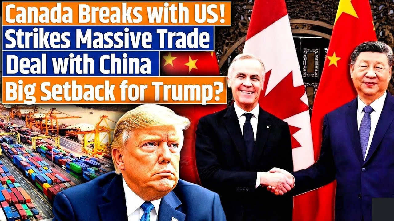 CANADA SHOCKS USA WITH CHINA DEAL | CANADA BREAKS WITH US, CUTS TARIFFS FOR CHINA | Utsav Worldwide