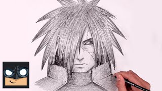 How to Draw Madara Uchiha from Naruto - DrawingTutorials101.com  Naruto  drawings easy, Anime drawings tutorials, Naruto drawings