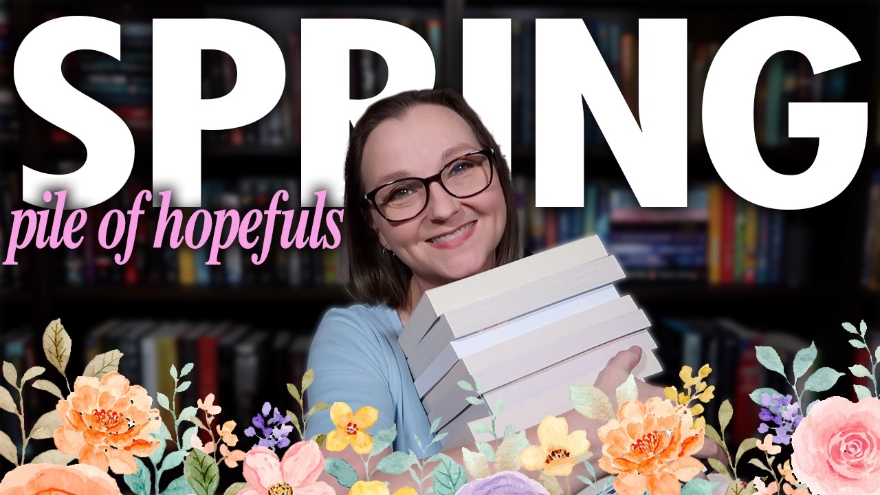 Spring Book Press My Spring TBR 🌸 | 14 Books I Hope to Read This Spring - YouTube