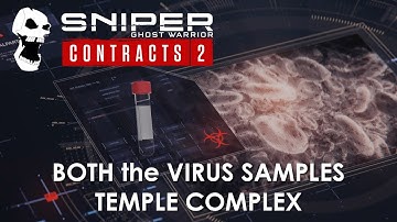 BOTH the VIRUS SAMPLES No Alarm SNIPER GHOST WARRIOR CONTRACTS 2