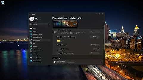 How To Change Desktop Background To Multiple Images Windows 11