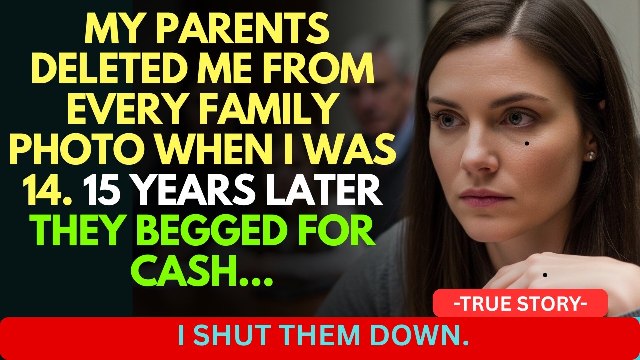 My Family Replaced Me with a Note on the Microwave at 14, Unaware That I’d Be the One to Evict Them