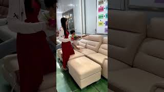 Corner sofa set | recliner sofa for luxury living room | #furniture #luxury  #shorts