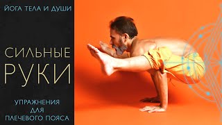 Видео сильные руки, Как укрепить мышцы плечевого пояса (автор: Йога с Вадимом Левашовым)