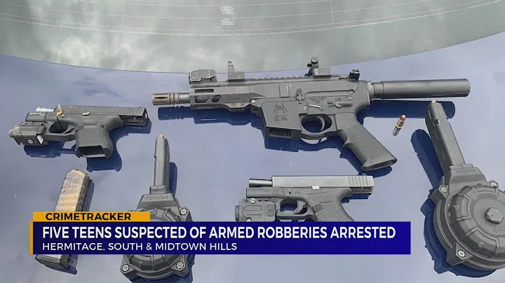 5 teens suspected in armed robberies around Nashville, TN arrested after carjacking investigation