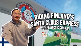 RIDING FINLAND’S SANTA CLAUS EXPRESS TO ROVANIEMI 🇫🇮 | Ivan de Guzman