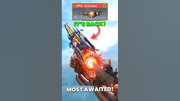 Finally Mythic BP50 Ion Eruption is back in CODM