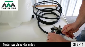 Installing Pressure Regulator & Boom Shut-Off Valve