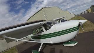 Preflight of a Cessna 172M