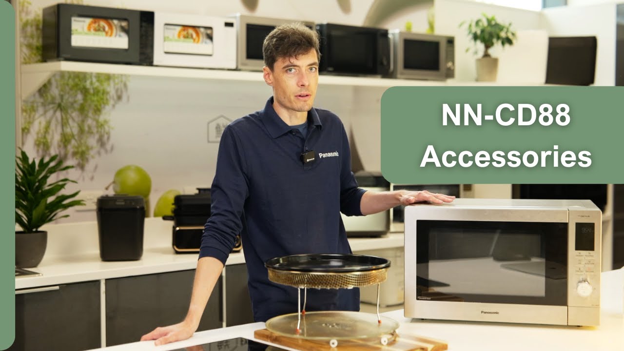 ナーバナページ Taking a look at the accessories for the NN-CD88 Panasonic