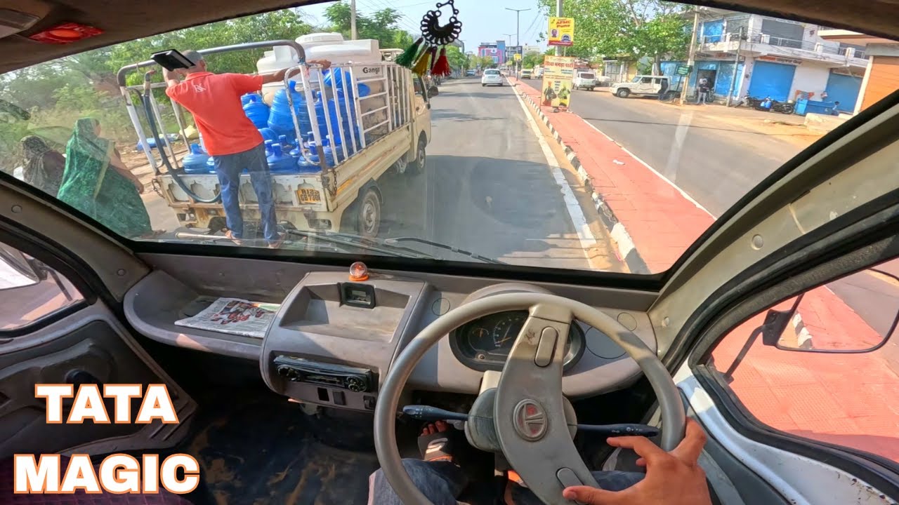 Driving TATA MAGIC ON Highway POV