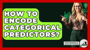 How To Encode Categorical Predictors? - The Friendly Statistician