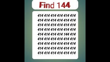 For genius. Find the hidden numbers with 2 seconds #subscribe #viralshort subscribe like and share