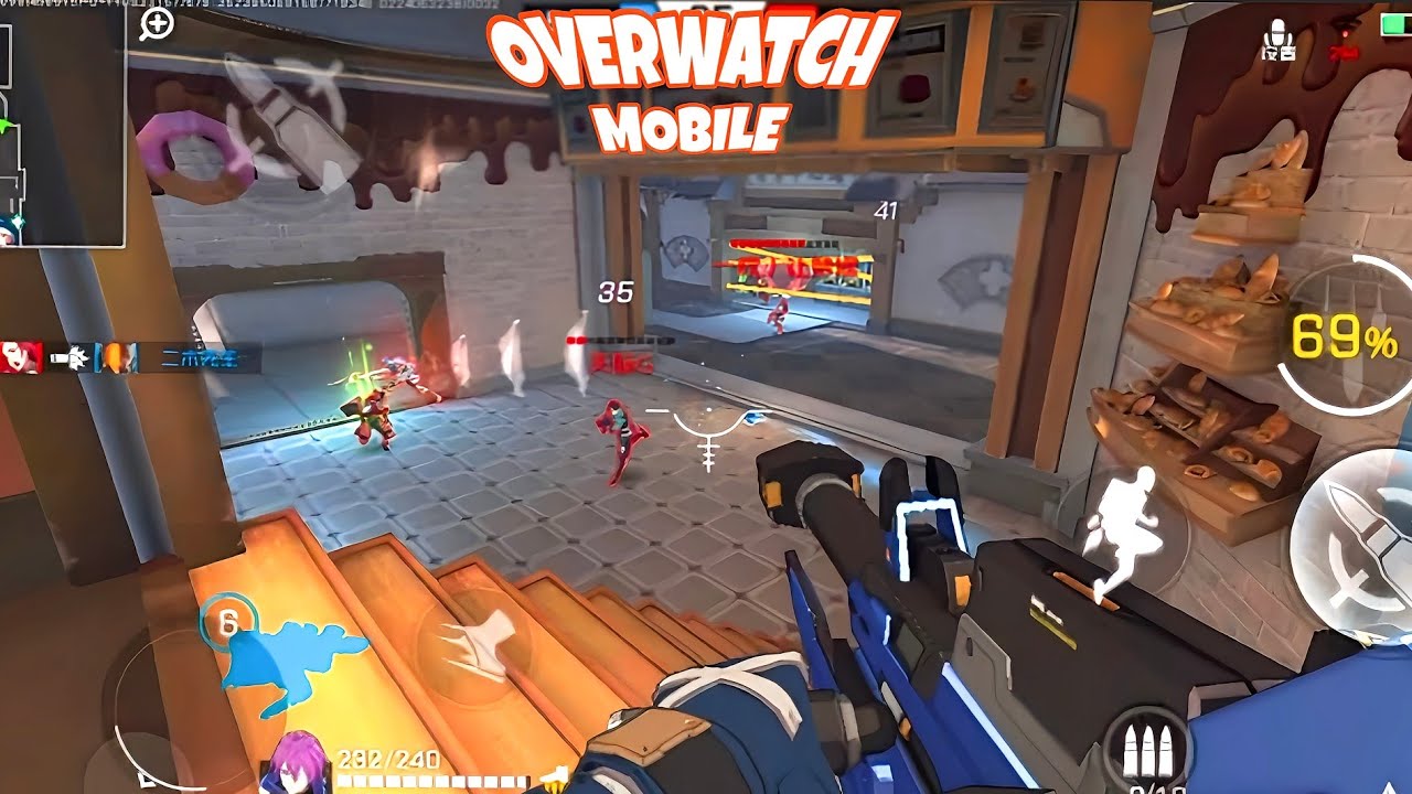 OVERWATCH MOBILE GAMEPLAY (ACE FORCE 1)