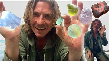 Hunting Cape Breton Sea Glass With Mike! Plenty Of Amazing Finds & Helpful Sea Glass Archaeology!