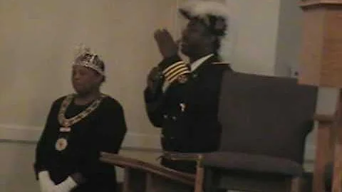 Sir Knight Omar Scaife and Lady Patricia Gordon