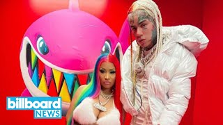 6ix9ine & Nicki Minaj Set to Release New Song 'Trollz' on Friday | Billboard News