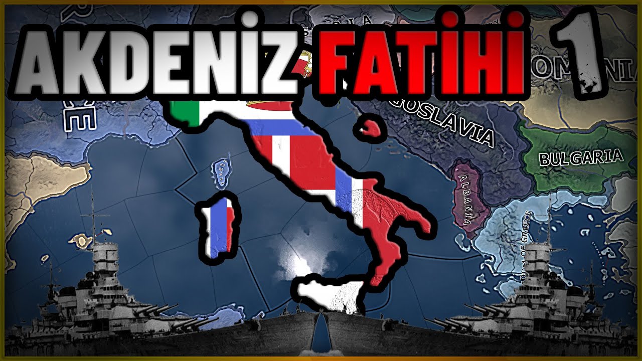 AKDENİZ FATİHİ | HEARTS OF IRON 4 - MULTIPLAYER | İTALYA #1