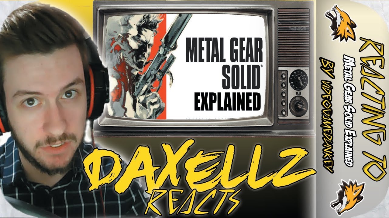 Реакция на видеоигру Dunkey: Metal Gear Solid: Объяснение