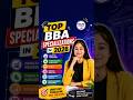 Top BBA Specializations in 2026 🔥 Highest Salary &amp; Future Scope