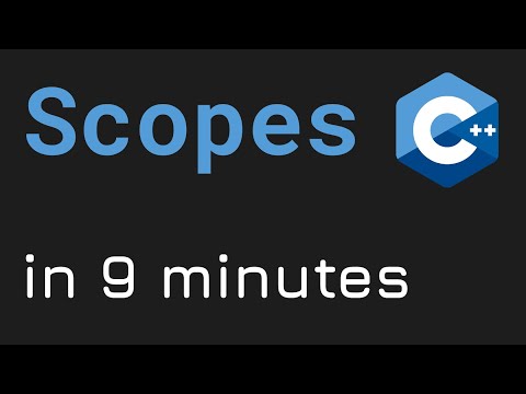 #31 Scopes (Local & Global) in C++ Programming