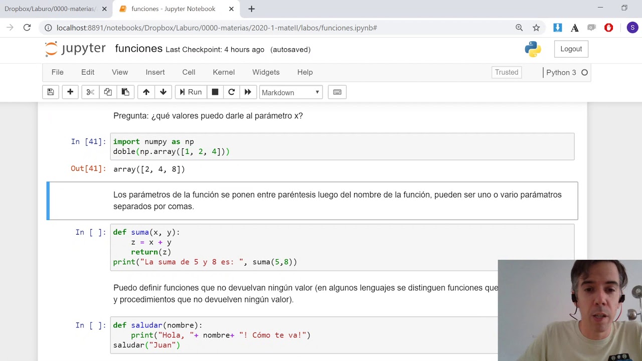 Python - Clase 5 - Parte 1: Funciones - YouTube