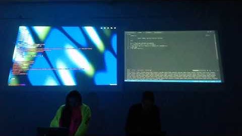 Olga Kocsi (Hydra) | Daniel Petho (TidalCycles)