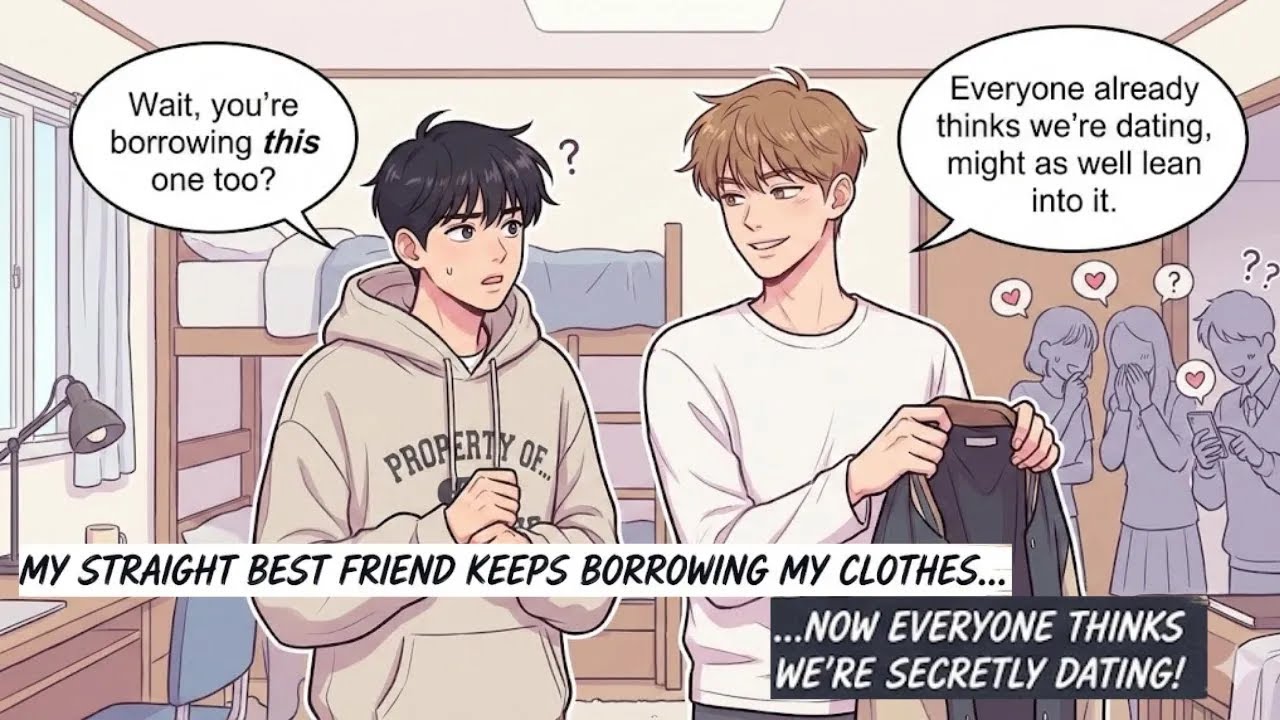My Straight Best Friend Keeps Borrowing My Clothes—Now Everyone Thinks We’re Secretly Dating!!【BL】