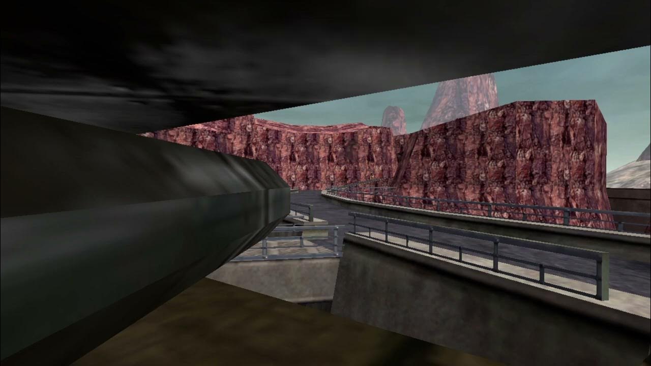 HalfLife Surface Tension Dam from the Artillery Cannon Perspective