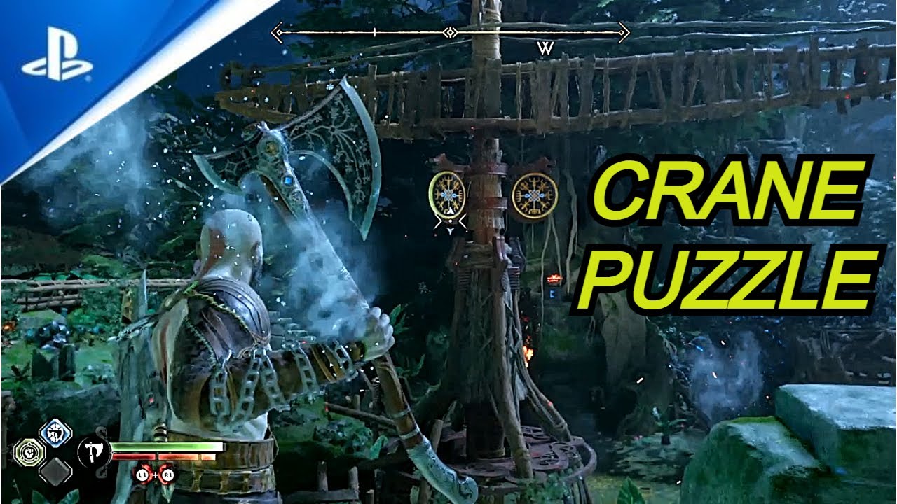 Vanaheim Crane Puzzle God of War Ragnarok YouTube