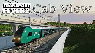 Transport Fever 2 - Cab View / First Person View / EU 95 / Stadler Flirt - VY Transport Fever 2 - Cab View / First Person View / EU 95 / Stadler Flirt - VY