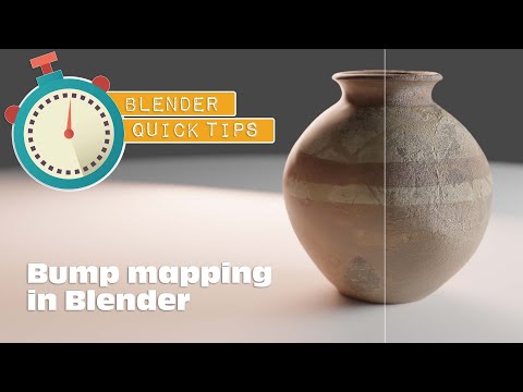 Bump Mapping in Blender to add more details
