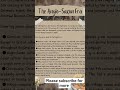 Anglo sexon Period Quick Revision #1m #shorts #englishliterature #anglosaxonhistory #oldenglish