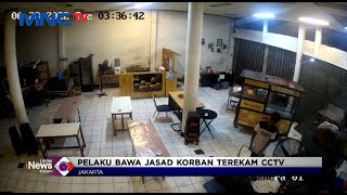CCTV Rekam Aksi Pelaku Pembunuhan Sebelum Buang Jasad ke Kali Pesanggrahan #LintasiNewsMalam 01/07