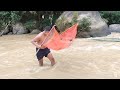 (Net fishing) MIZO PA LEN DENG LAI AW- Hawlrawk- AT TUIRIAL RIVER..please subscribe, like and share.