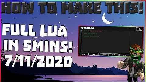⭐ HOW TO MAKE A ROBLOX EXPLOIT ⭐ || PART 2|| 💥 [7/11/2020] NEW 💥 || Design + Dll/API!
