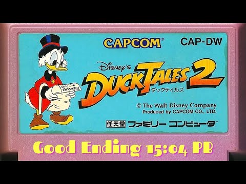 DuckTales 2 (NES,Famicom,Dendy) 100% Speedrun 15:04 PB