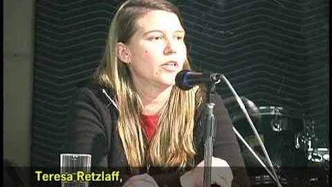Farmer Teresa Retzlaff at the Oregon State Bank Te...